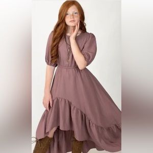 NWT Mia Joy Joyfolie Gabriella Dress in Mesa Rose color.